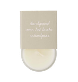 Zusss Geurkaarsje Dankjewel voor het leuke Schooljaar - Zusss