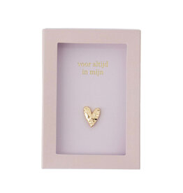 Zusss Broche in doosje Voor altijd in mijn hart - Zusss