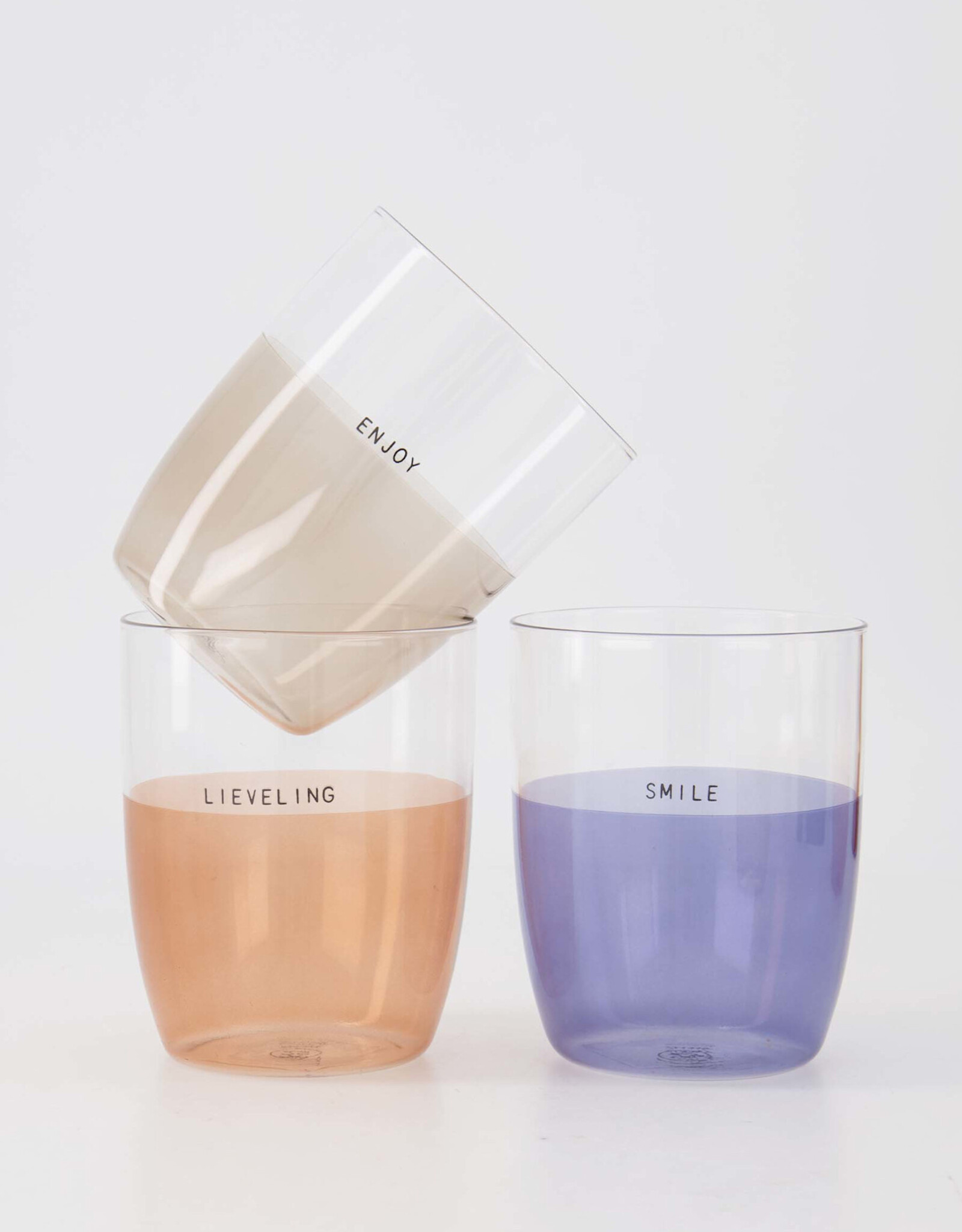 Zusss Drinkglas Smile - Zusss