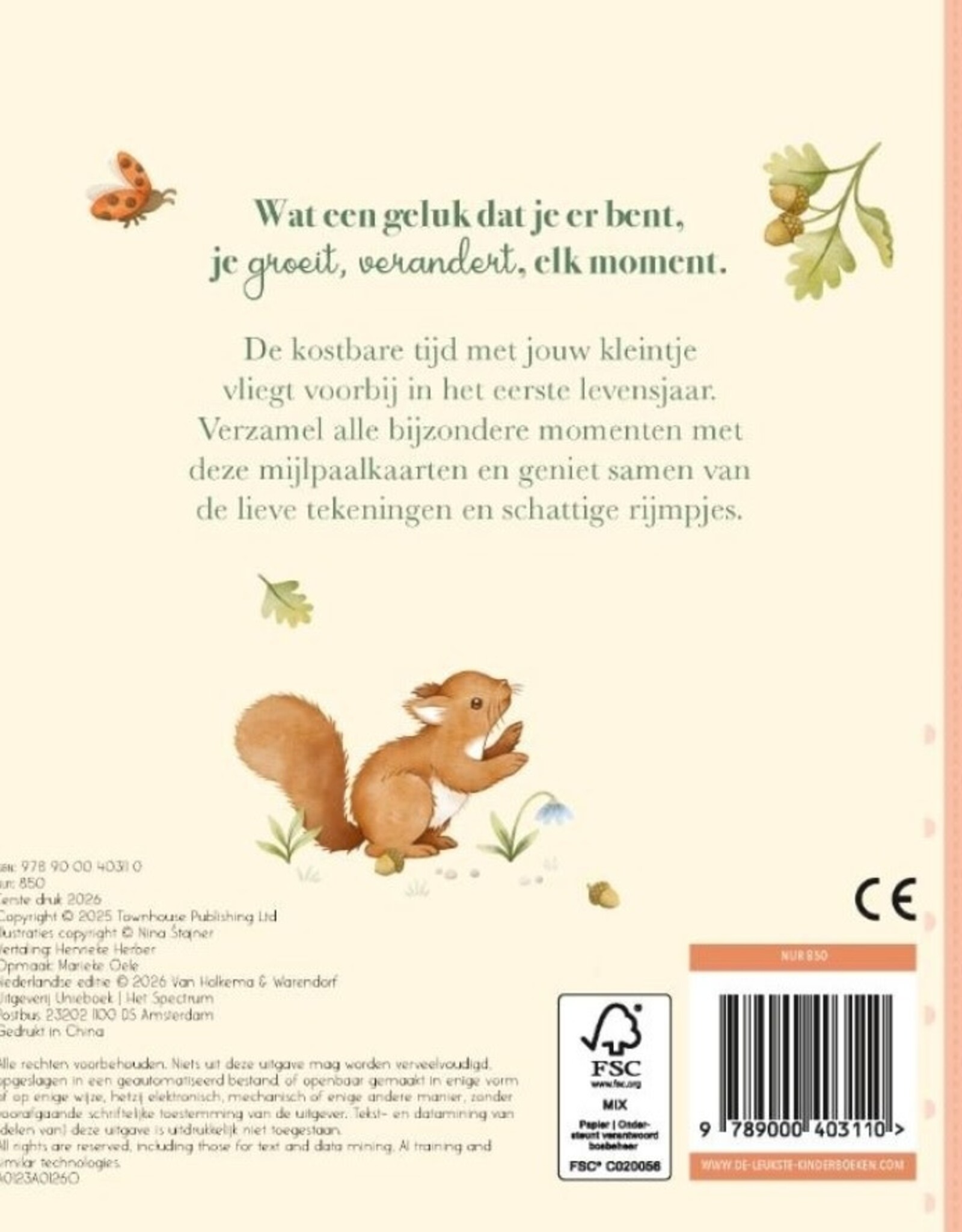 Ik hou van jou, kleintje - Met 5 Mijlpaalkaarten