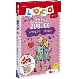 Loco Mini De Zoete Zusjes- Spelen met letters en woorden
