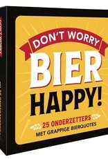 Deltas Don't Worry Bier Happy! - 25 Onderzetters