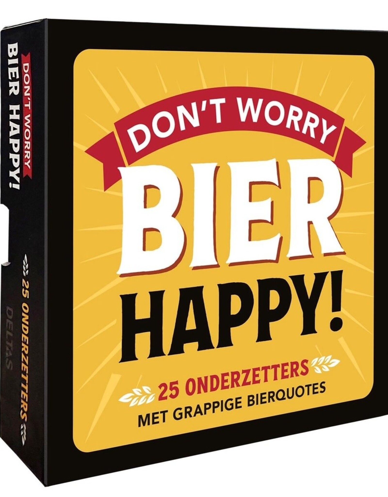 Deltas Don't Worry Bier Happy! - 25 Onderzetters