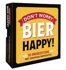 Deltas Don't Worry Bier Happy! - 25 Onderzetters