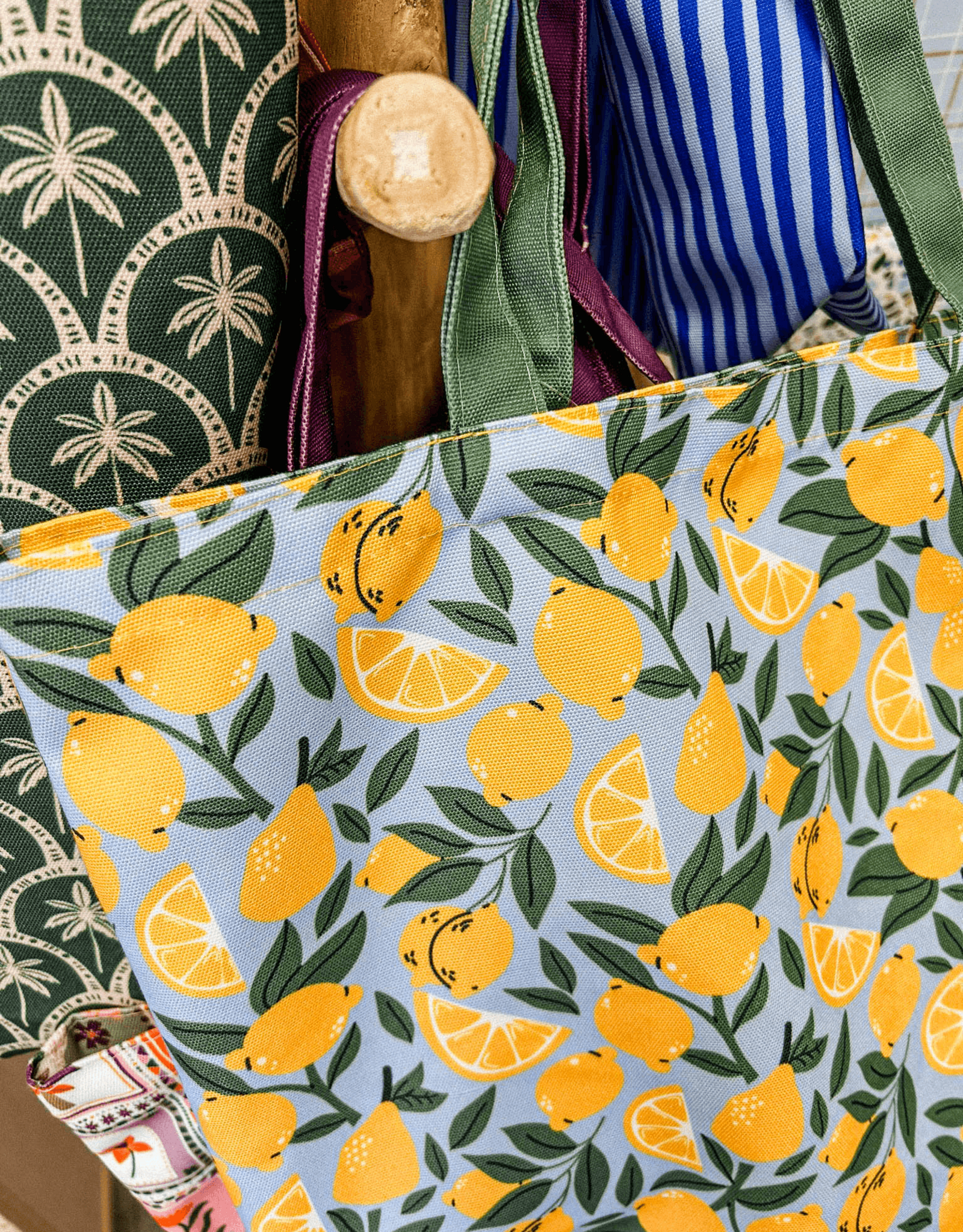 Shopper Lemons 48x15x38cm