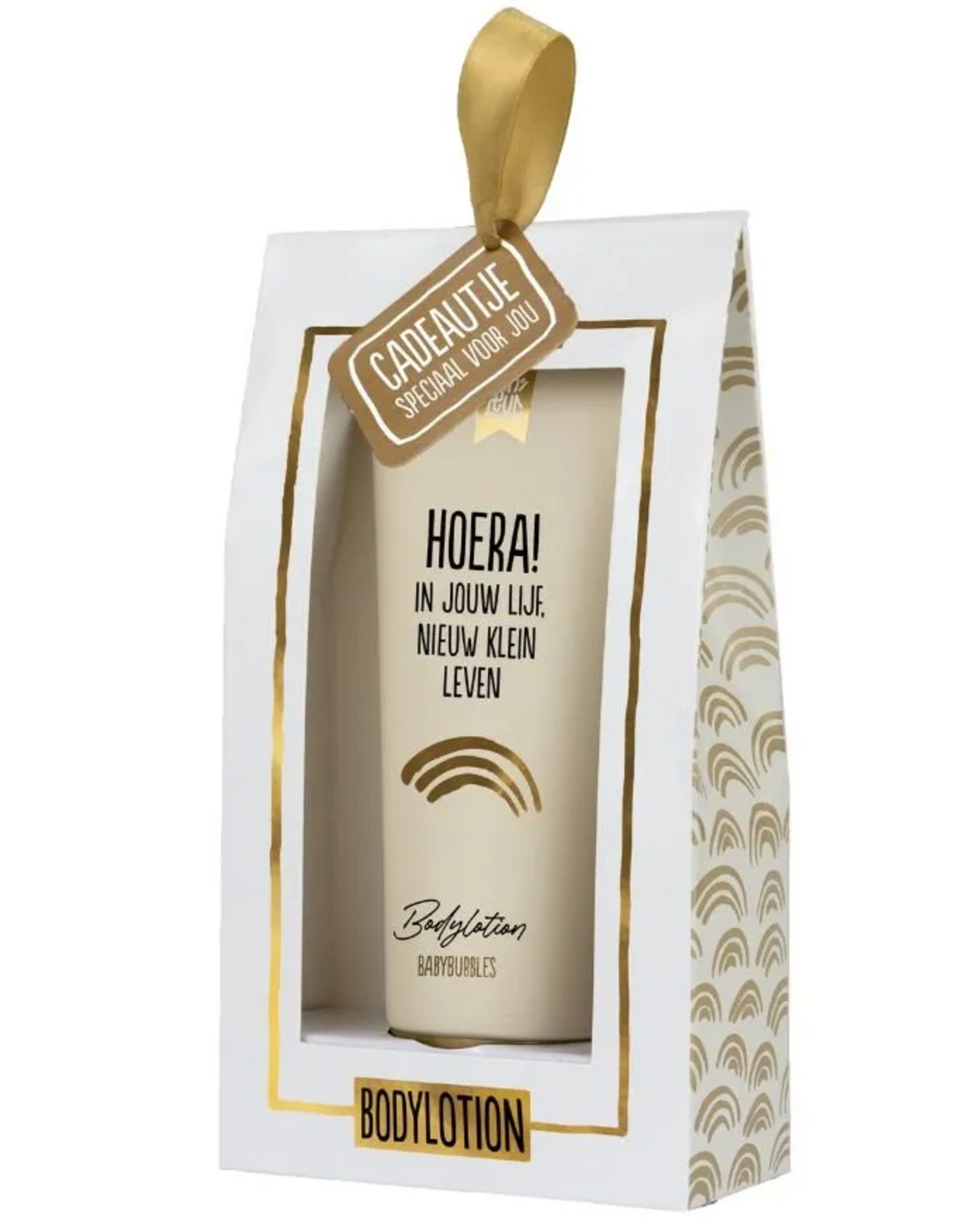 100% Leuk Bodylotion in cadeauverpakking "Nieuw Klein Leven" - 100% Leuk