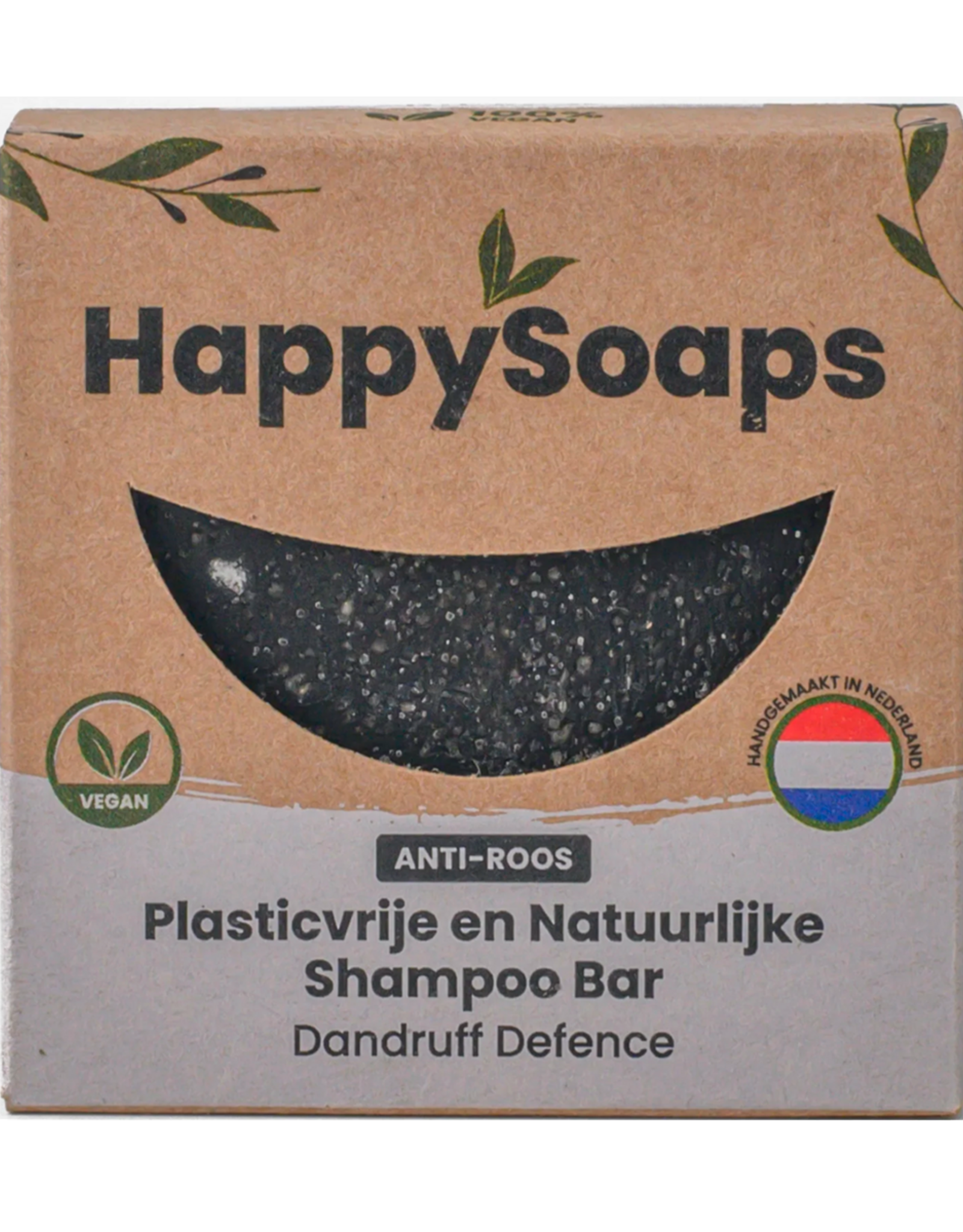 HappySoaps Shampoo Bar Dandruff Defence Anti Roos 70gram - HappySoaps