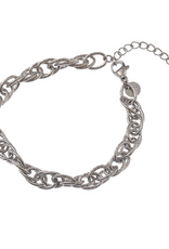 Day & Eve by Go Dutch Label Armband (B61315-1) zilver - Day & Eve by Go Dutch Label