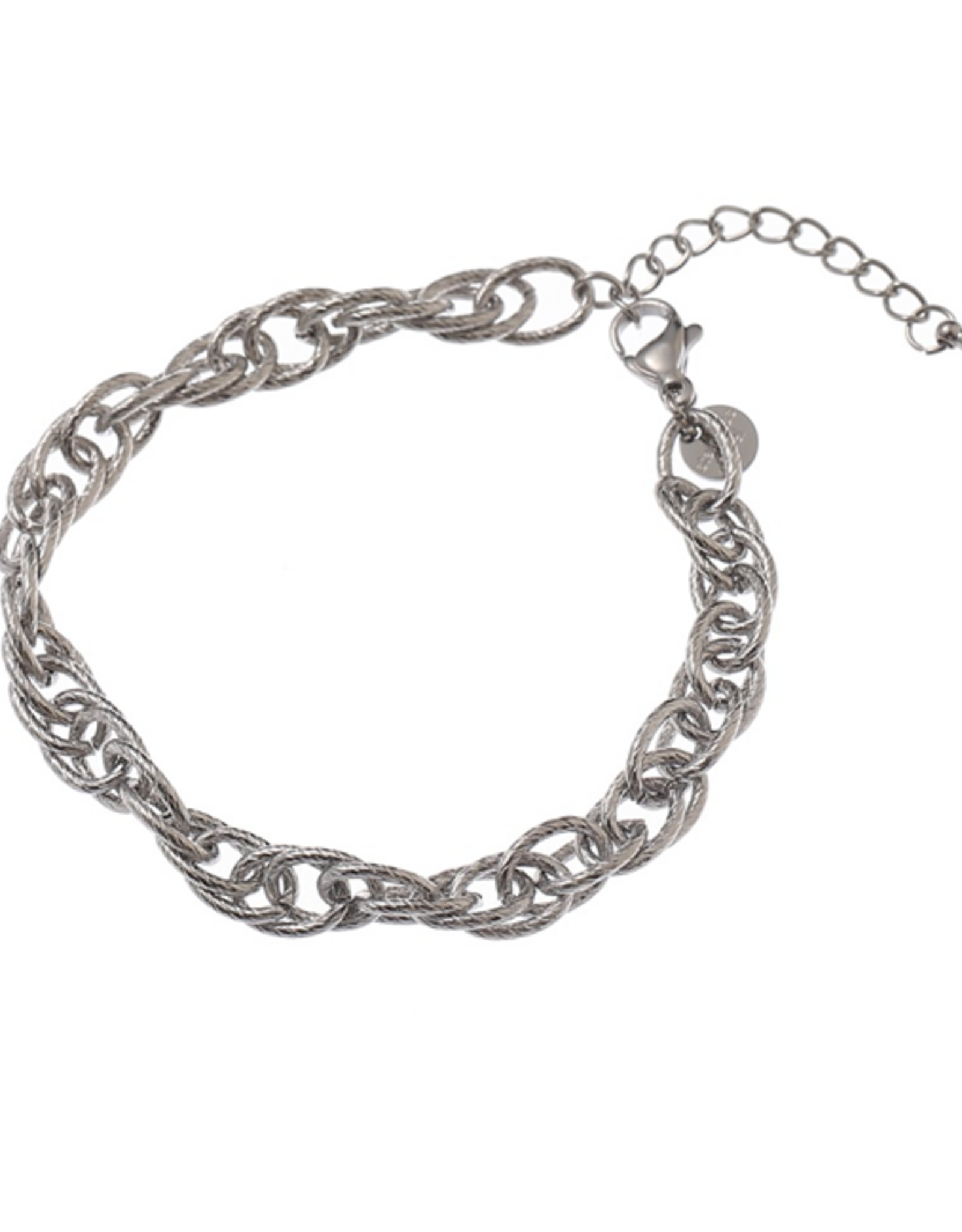 Day & Eve by Go Dutch Label Armband (B61315-1) zilver - Day & Eve by Go Dutch Label