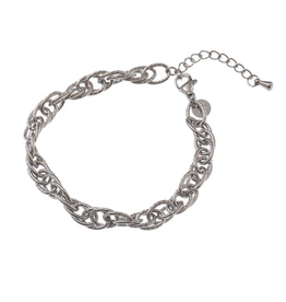 Day & Eve by Go Dutch Label Armband (B61315-1) zilver - Day & Eve by Go Dutch Label