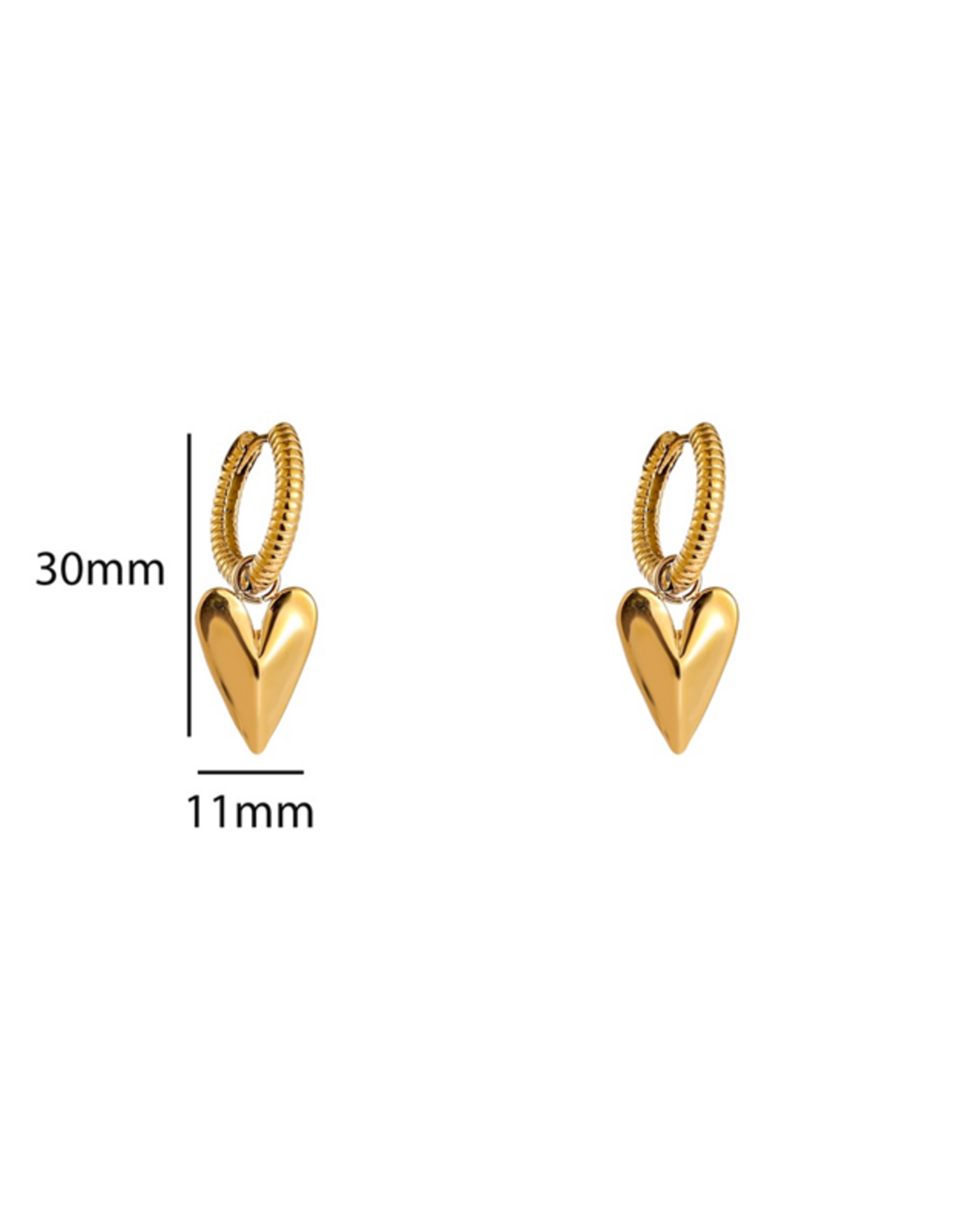 Day & Eve by Go Dutch Label Oorbellen (E61090-2) 14K goud - Day & Eve by Go Dutch Label