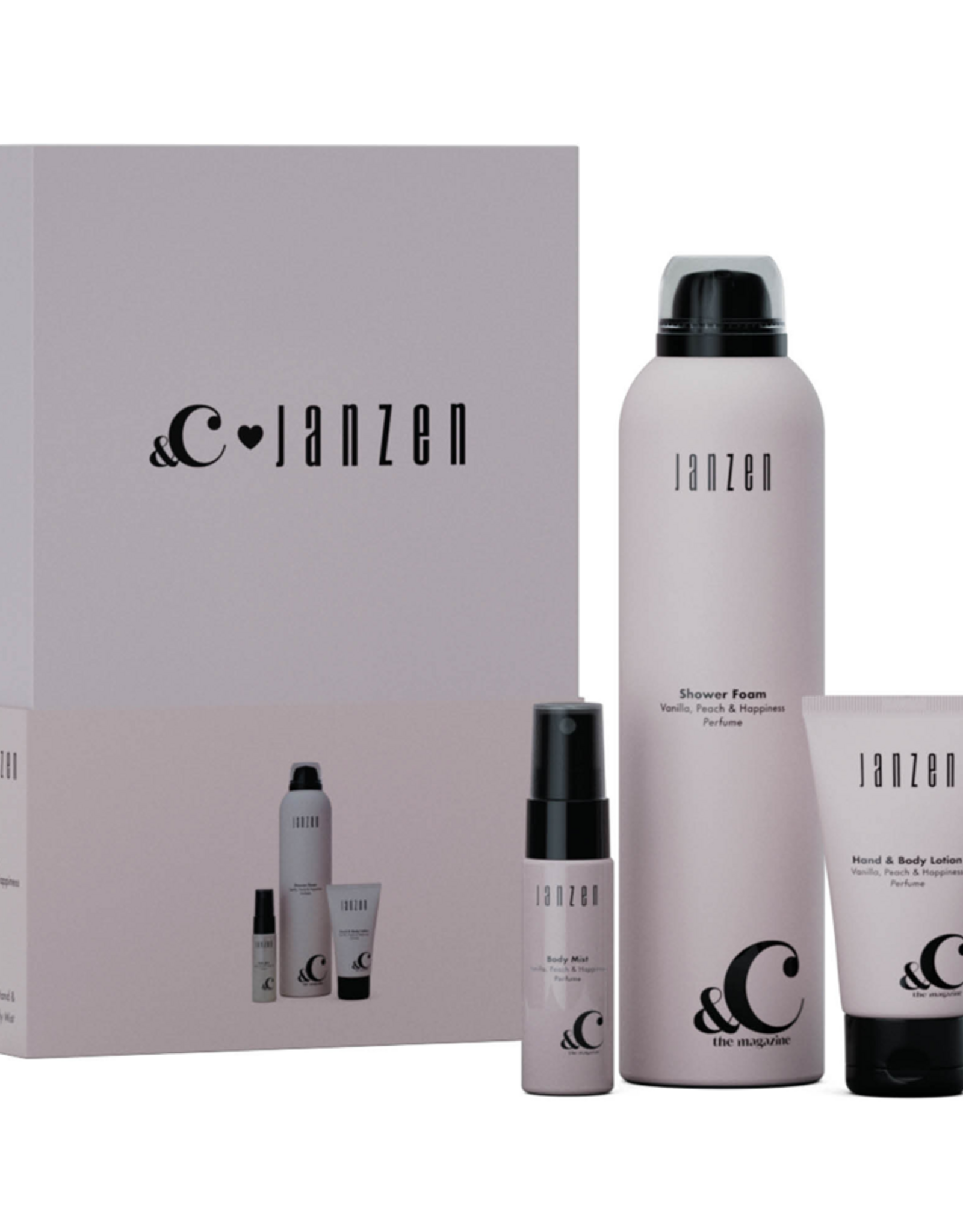 JANZEN Giftset S Vanilla, Peach & Happiness - JANZEN &C