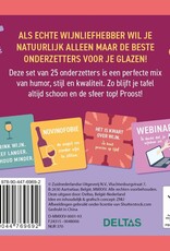 Deltas It's WINE o'clock! - 25 onderzetters