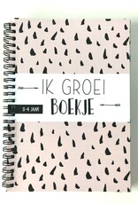 Ik Groei Boekje 0-4 Jaar roze - Pepermints