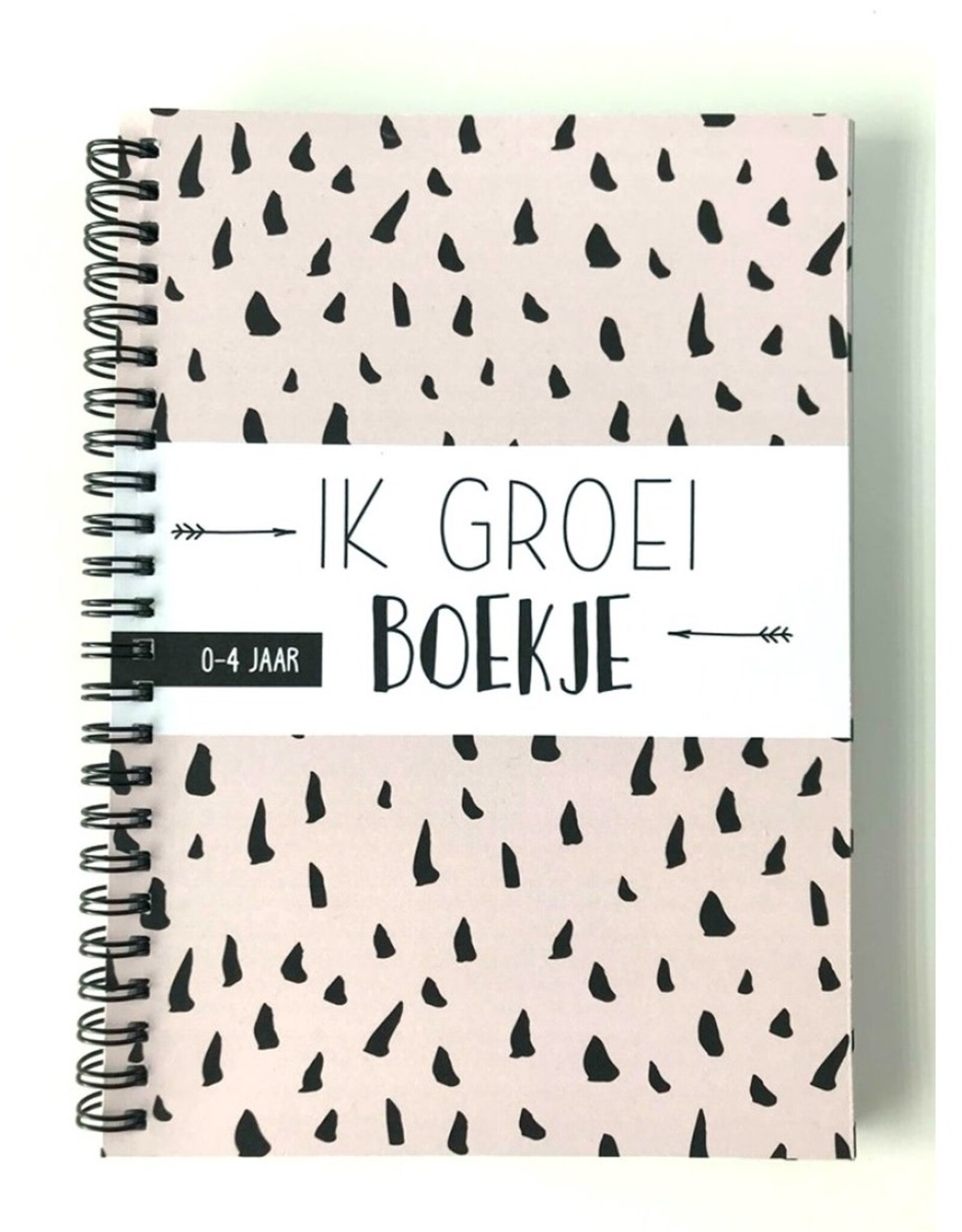 Ik Groei Boekje 0-4 Jaar roze - Pepermints