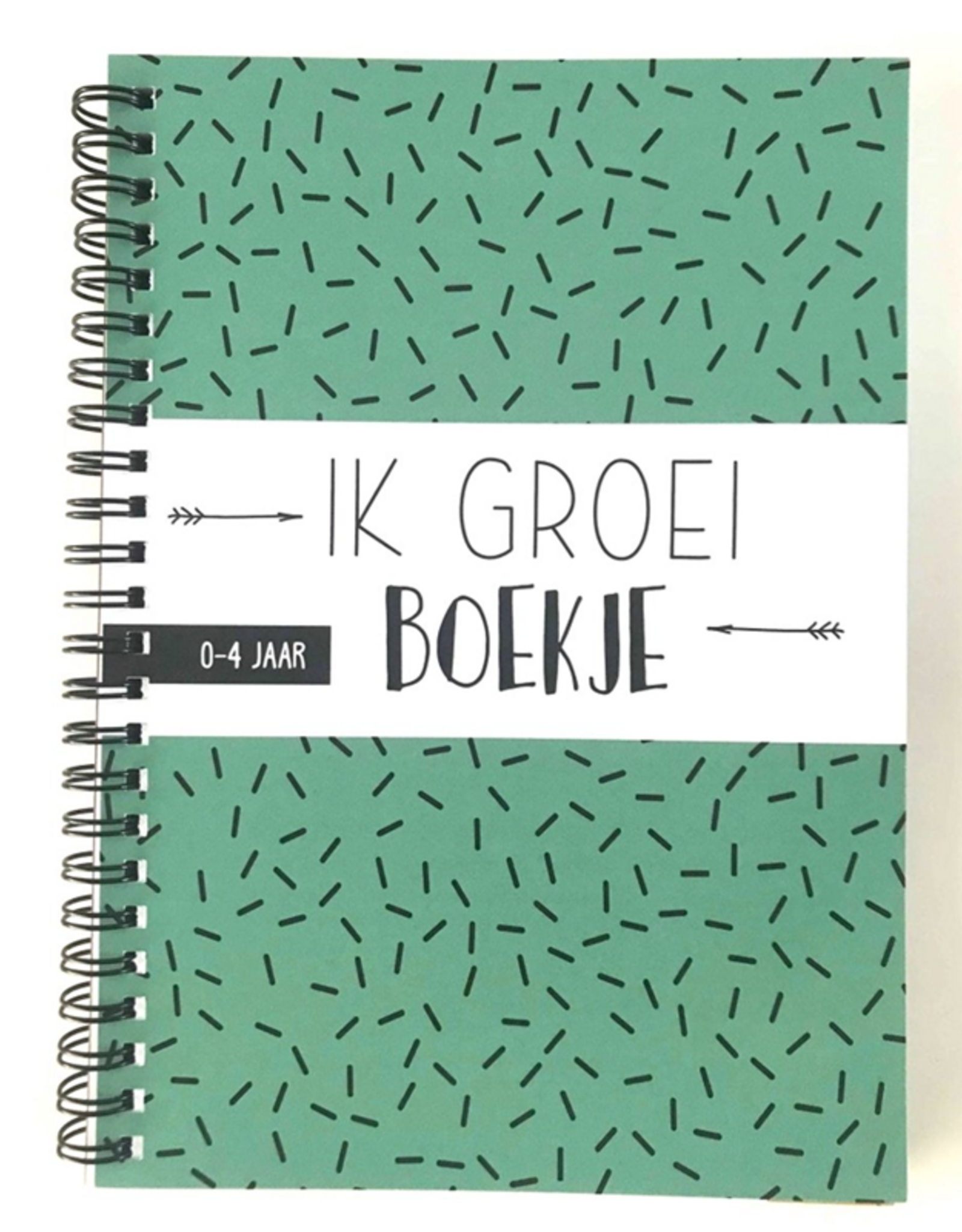 Ik Groei Boekje 0-4 Jaar groen - Pepermints