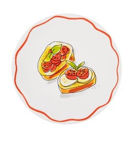Blond Amsterdam Bord 18cm Bruschetta "Pasta" - Blond Amsterdam