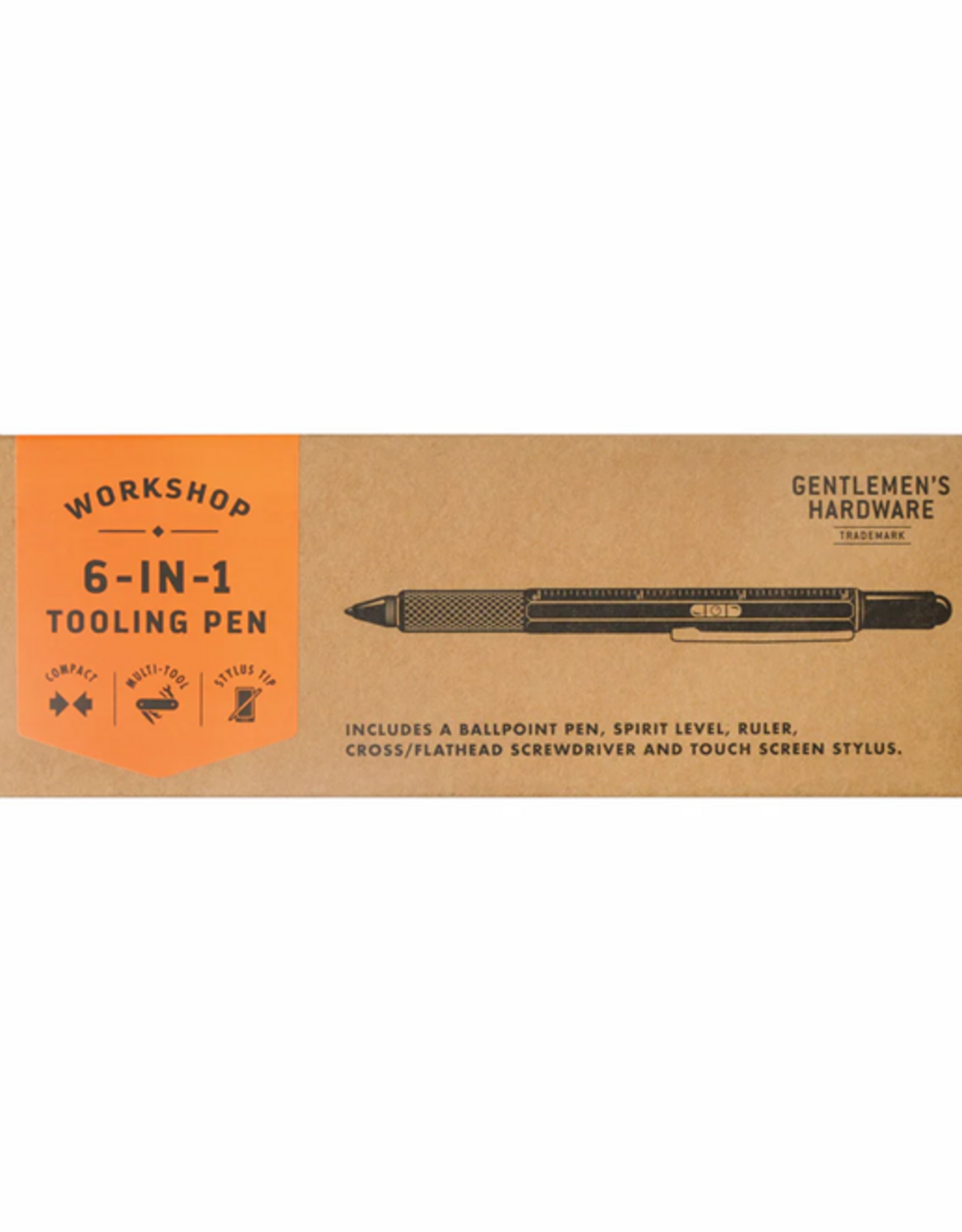 Gentlemens's Hardware 6-in-1 Tooling Pen - Gentlemen's Hardware