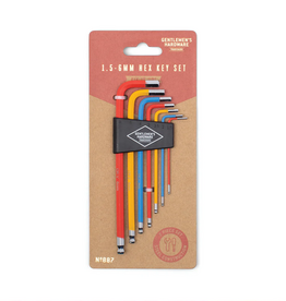 Gentlemens's Hardware Hex Key Set - Gentlemen's Hardware
