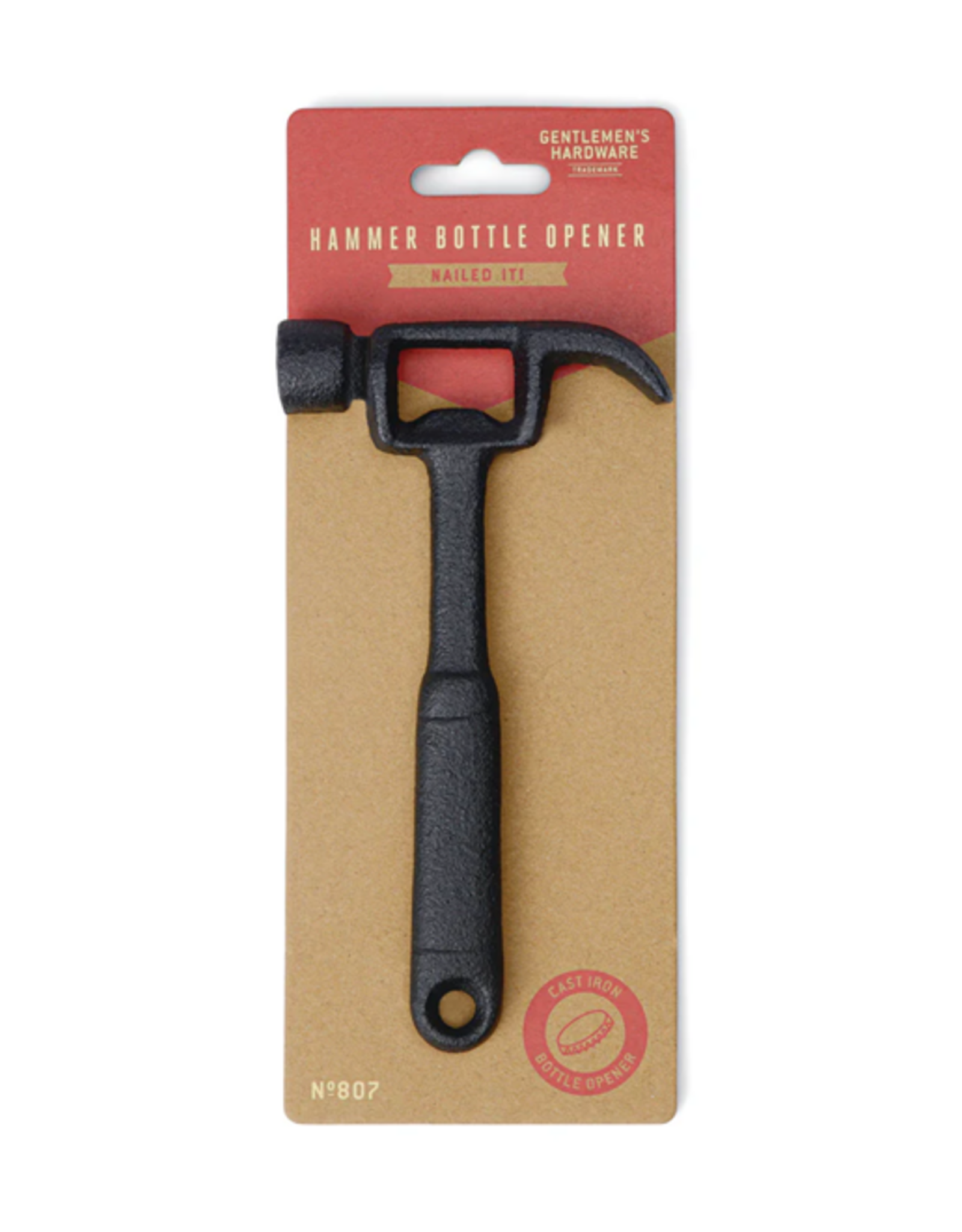 Gentlemens's Hardware Hammer Bottle Opener - Gentlemen's Hardware