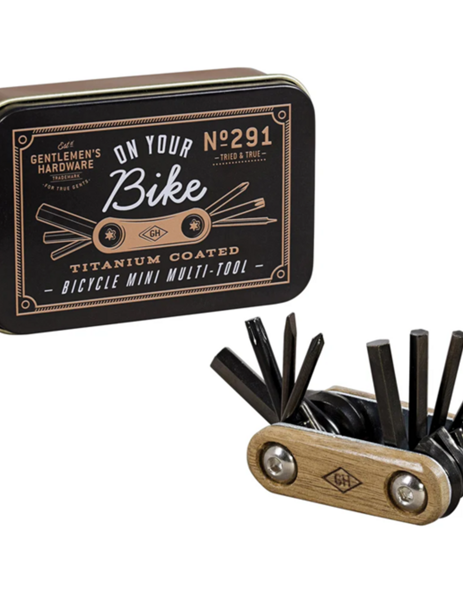 Gentlemens's Hardware Pocket Bicycle Multi-Tool - Gentlemen's Hardware