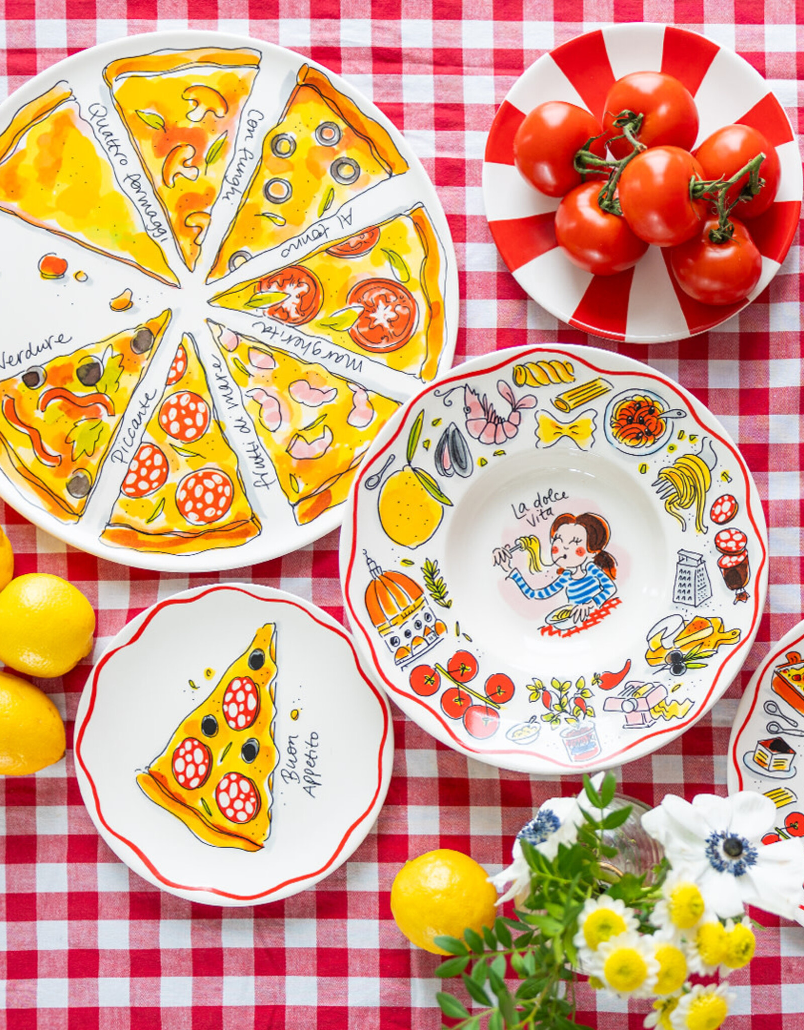 Blond Amsterdam Bord 18cm Pizza "Pasta" - Blond Amsterdam