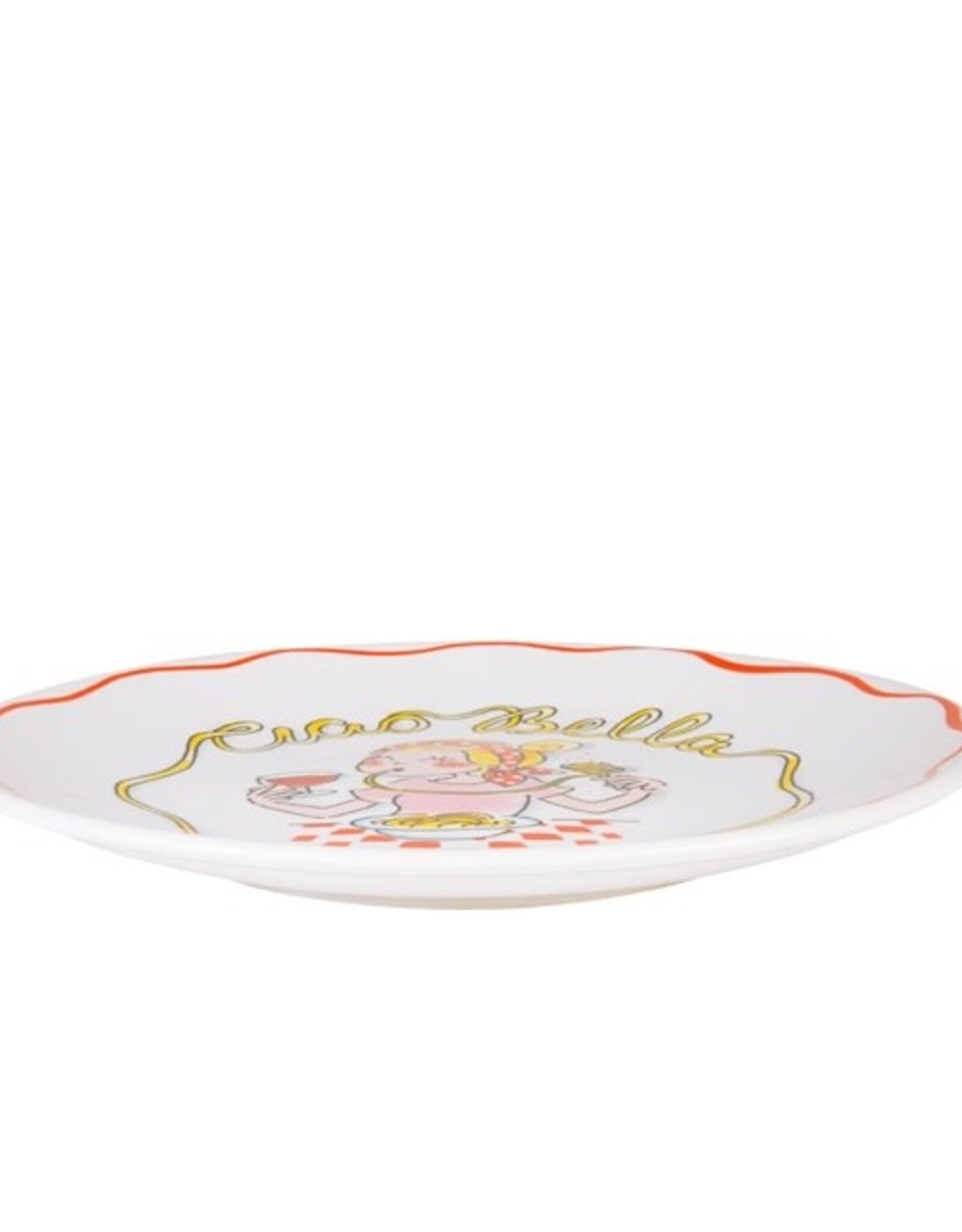 Blond Amsterdam Bord 22cm Ciao Bella "Pasta" - Blond Amsterdam
