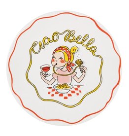 Blond Amsterdam Bord 22cm Ciao Bella "Pasta" - Blond Amsterdam