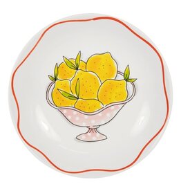 Blond Amsterdam Diep Bord 23cm Lemon "Pasta" - Blond Amsterdam