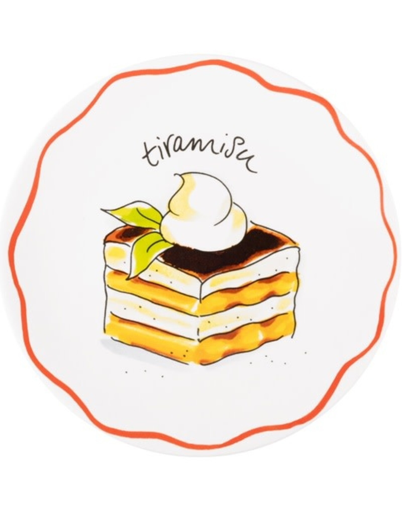 Blond Amsterdam Bord 18cm Tiramisu "Pasta" - Blond Amsterdam