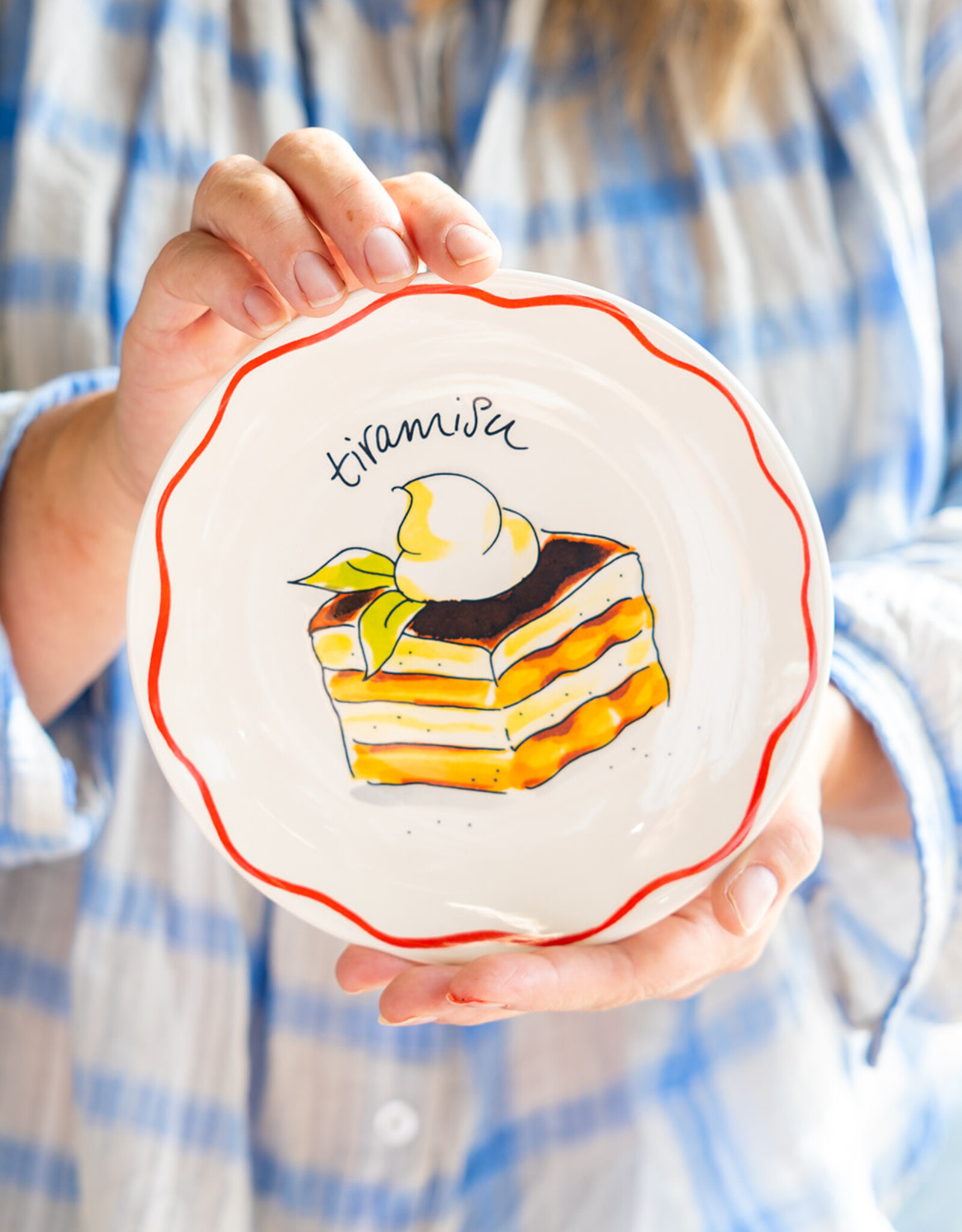 Blond Amsterdam Bord 18cm Tiramisu "Pasta" - Blond Amsterdam