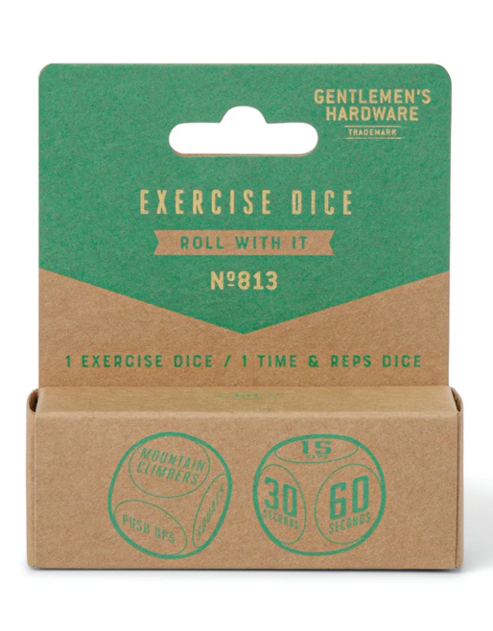 Gentlemens's Hardware Exercise Dice (set of 2) - Gentlemen's Hardware