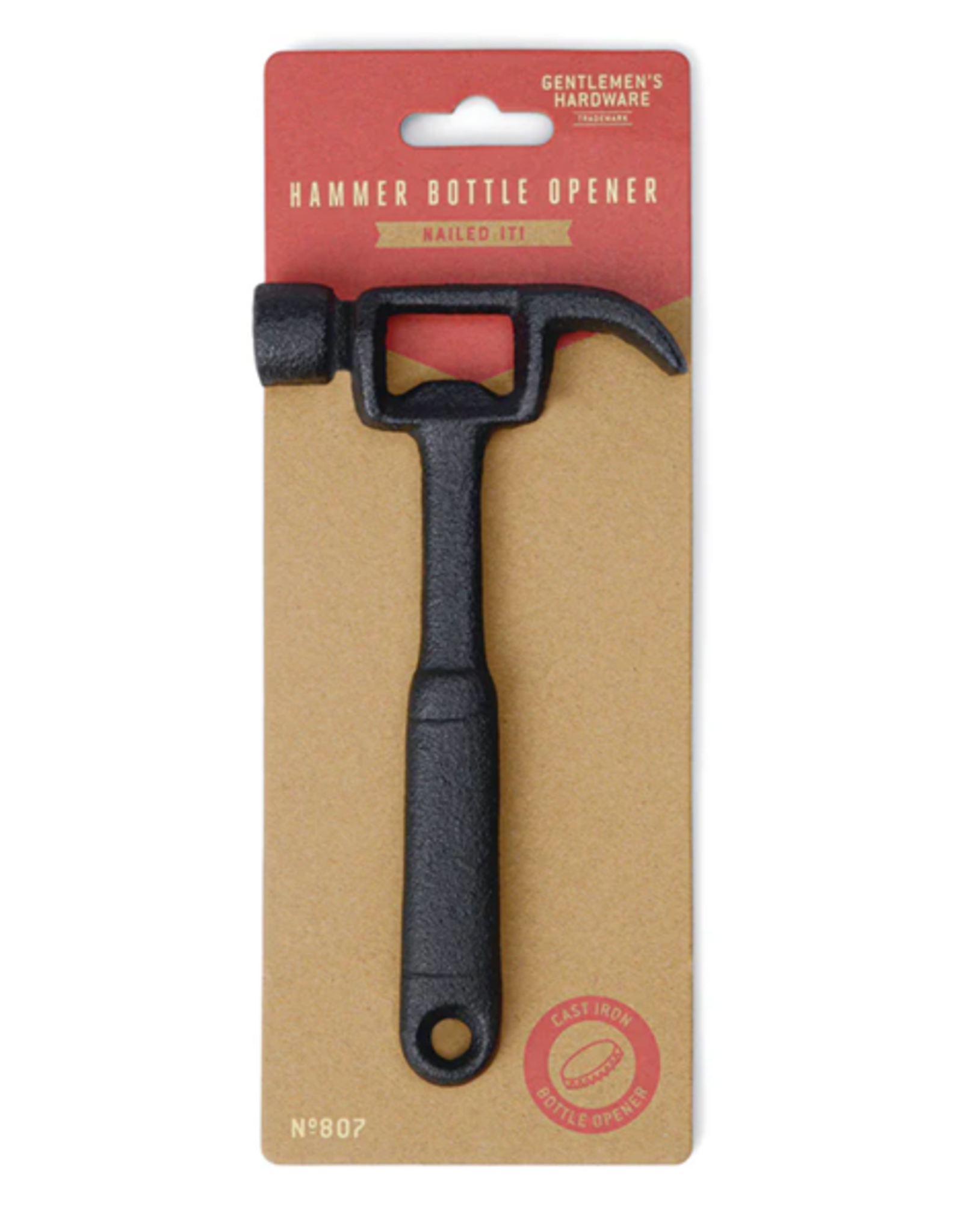 Gentlemens's Hardware Hammer Bottle Opener - Gentlemen's Hardware