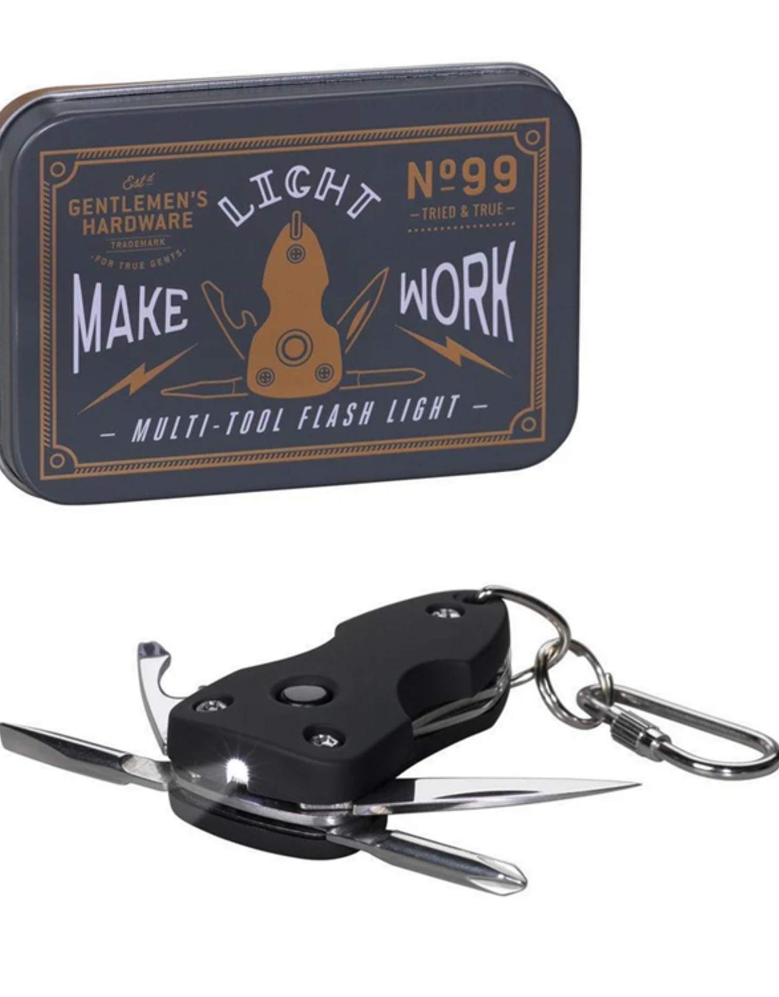 Gentlemens's Hardware Pocket Multi-Tool with Flashlight - Gentlemen's Hardware