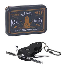 Gentlemens's Hardware Pocket Multi-Tool with Flashlight - Gentlemen's Hardware