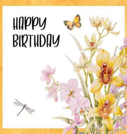 Happy Birthday - Wenskaart Janneke Brinkman