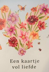 Een Kaartje vol Liefde - Wenskaart Janneke Brinkman