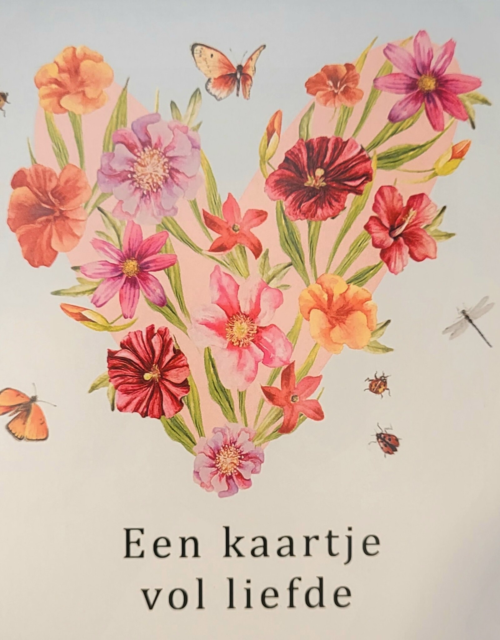 Een Kaartje vol Liefde - Wenskaart Janneke Brinkman