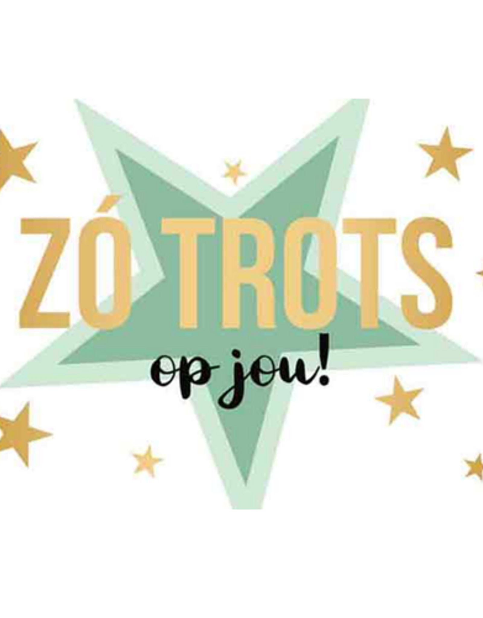 Zó Trots op Jou - Wenskaart Daisy