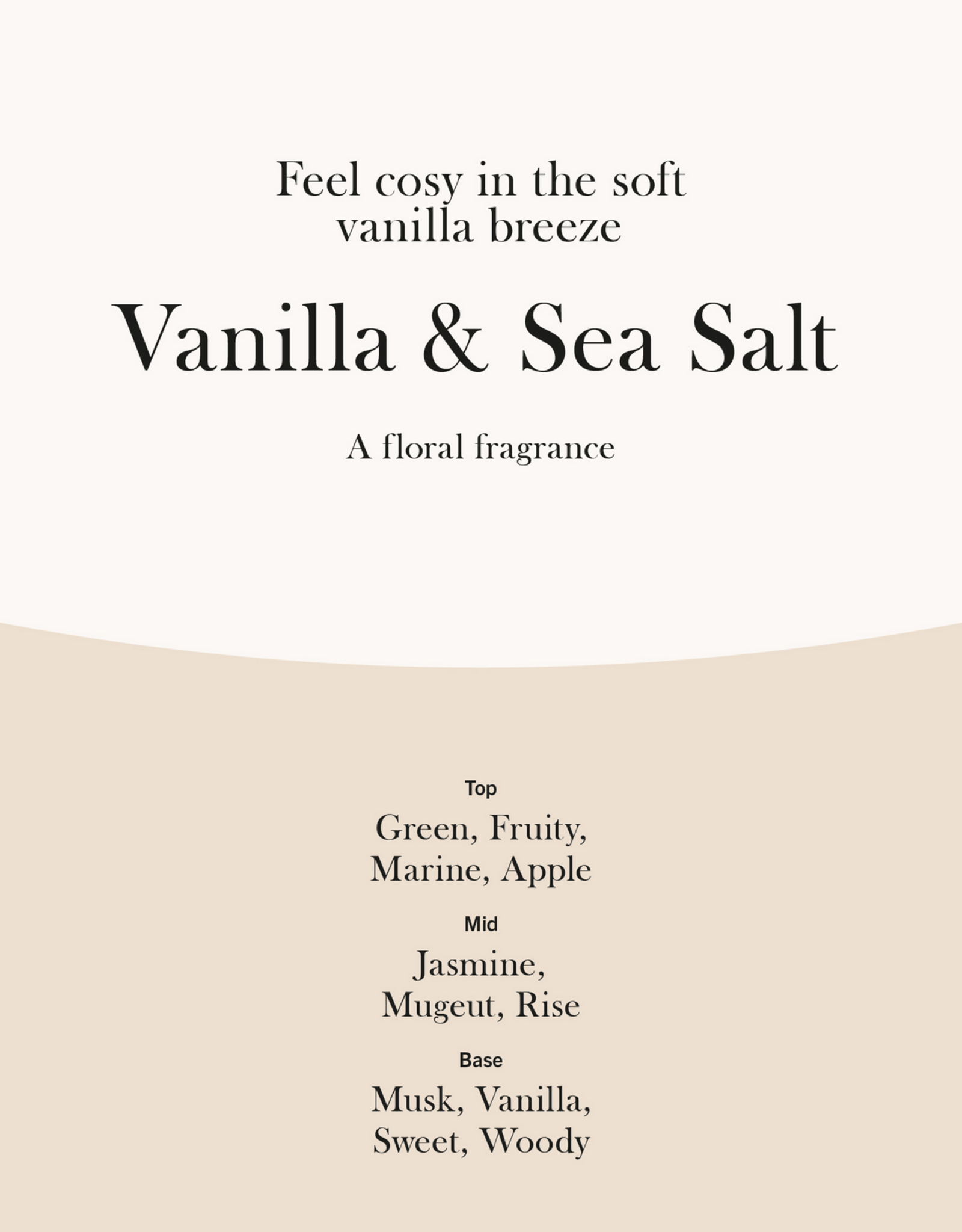 WoodWick Kaars WoodWick "Vanilla & Sea Salt" Medium - WoodWick