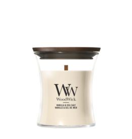 WoodWick Kaars WoodWick "Vanilla & Sea Salt" Mini - WoodWick