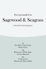 WoodWick Kaars WoodWick "Sagewood & Seagrass" mini - WoodWick