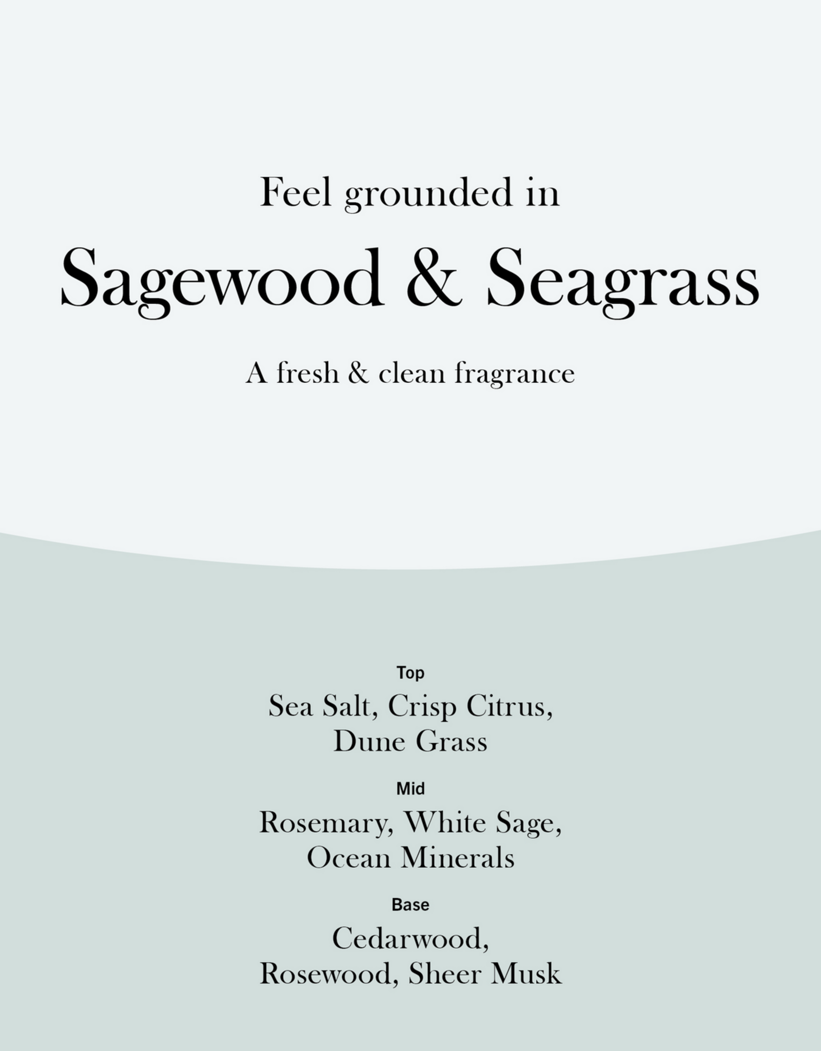 WoodWick Kaars WoodWick "Sagewood & Seagrass" mini - WoodWick