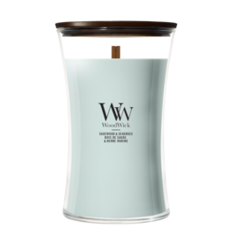 WoodWick Kaars WoodWick "Sagewood & Seagrass" large - WoodWick