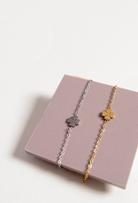 Day & Eve by Go Dutch Label Armband (B9316-2) Klaver Goud 14K - Day & Eve by Go Dutch Label