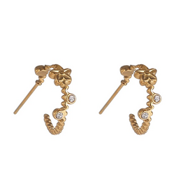 Day & Eve by Go Dutch Label Oorbellen (E61122-2) 14K goud - Day & Eve by Go Dutch Label