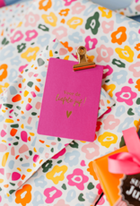 Cadeaukaartje A7 - Voor de Liefste Juf!