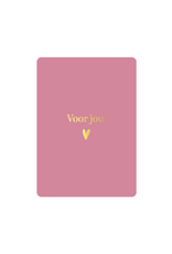 Cadeaukaartje A7 - Voor Jou