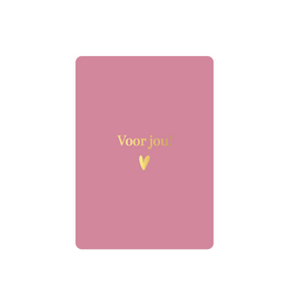 Cadeaukaartje A7 - Voor Jou