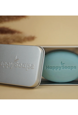 HappySoaps Body Bar Bewaar- en Reisblikje met Uitlekbakje - HappySoaps